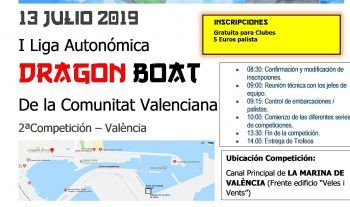 Dragon Boat Valencia I liga Autonomica