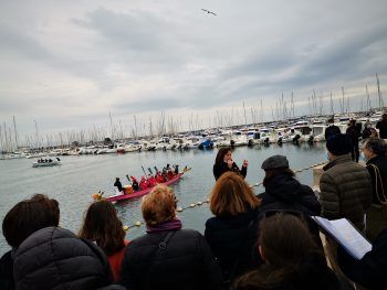 Dragon Boat BCS ceremonia homenaje