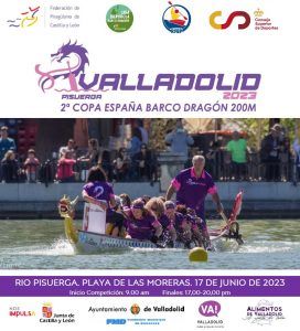 2ª Copa de España de Barco Dragón 200 metros @ Playa de Las Moreras, Rio Pisuerga, Valladolid